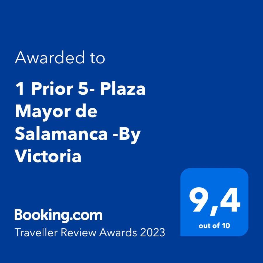 1 Plaza Mayor-Prior 5-At By Victoria Daire Salamanca Dış mekan fotoğraf